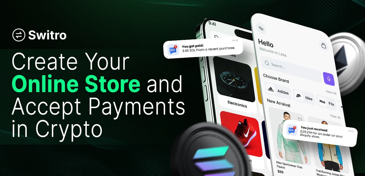 Create Your Online Store and Accept Crypto Payments